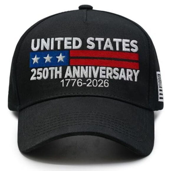 Patriotic Baseball Cap Retro Embroidered Adjustable Fit Unisex Commemorative - Picture 3 of 7